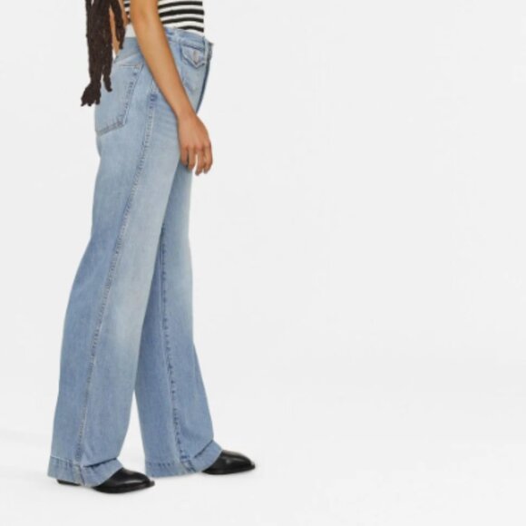 RE/DONE 70sβ Wide-Leg Jeans β Size 26 β Excellent Condition - Picture 3 of 14